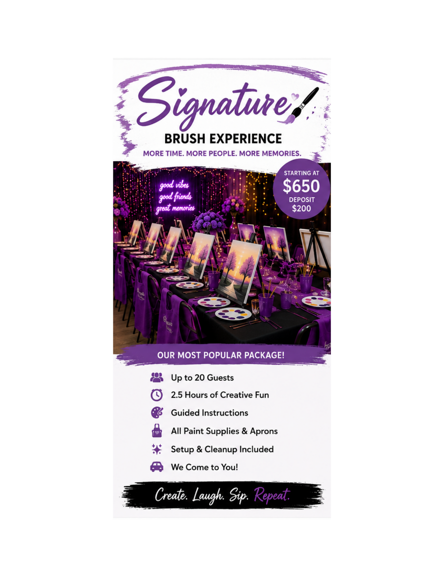 Signature Brush Experience