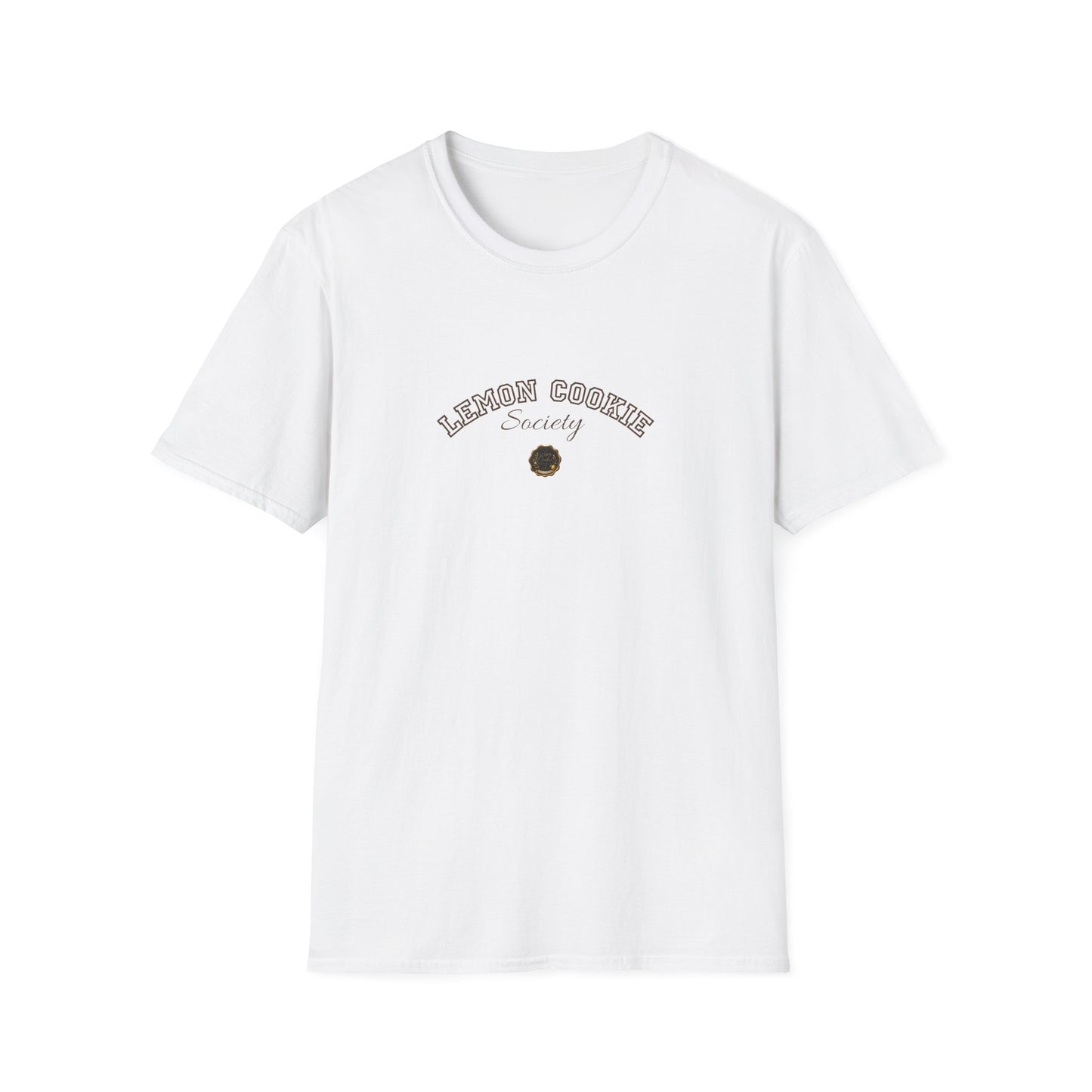 Lemon Cookie Society T-Shirt | Minimal Vintage Logo Tee