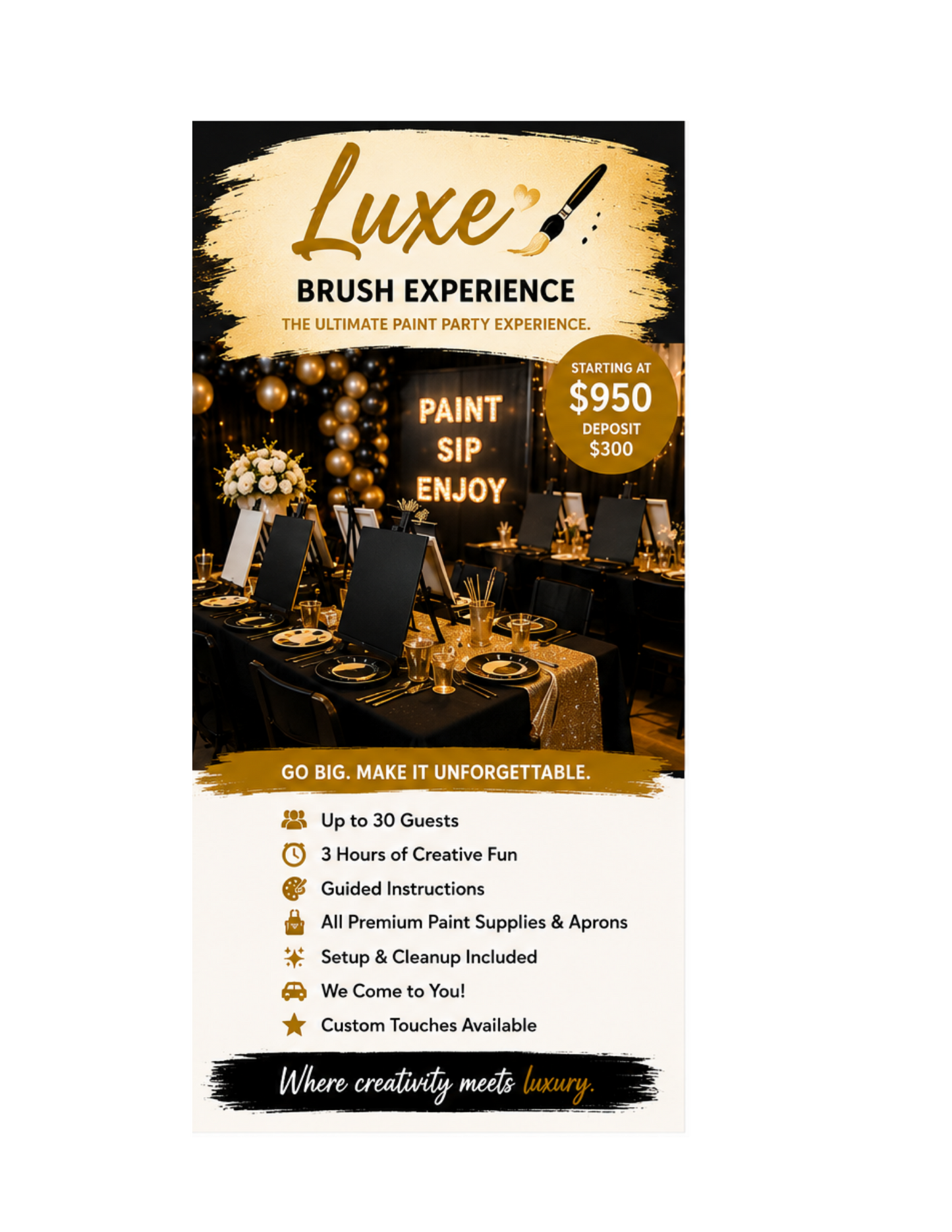 Luxe Brush Experience