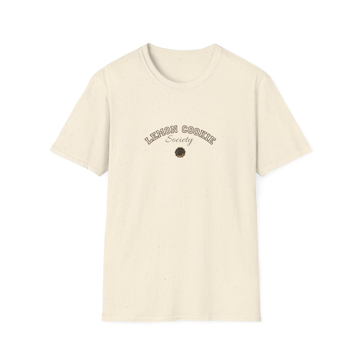 Lemon Cookie Society T-Shirt | Minimal Vintage Logo Tee