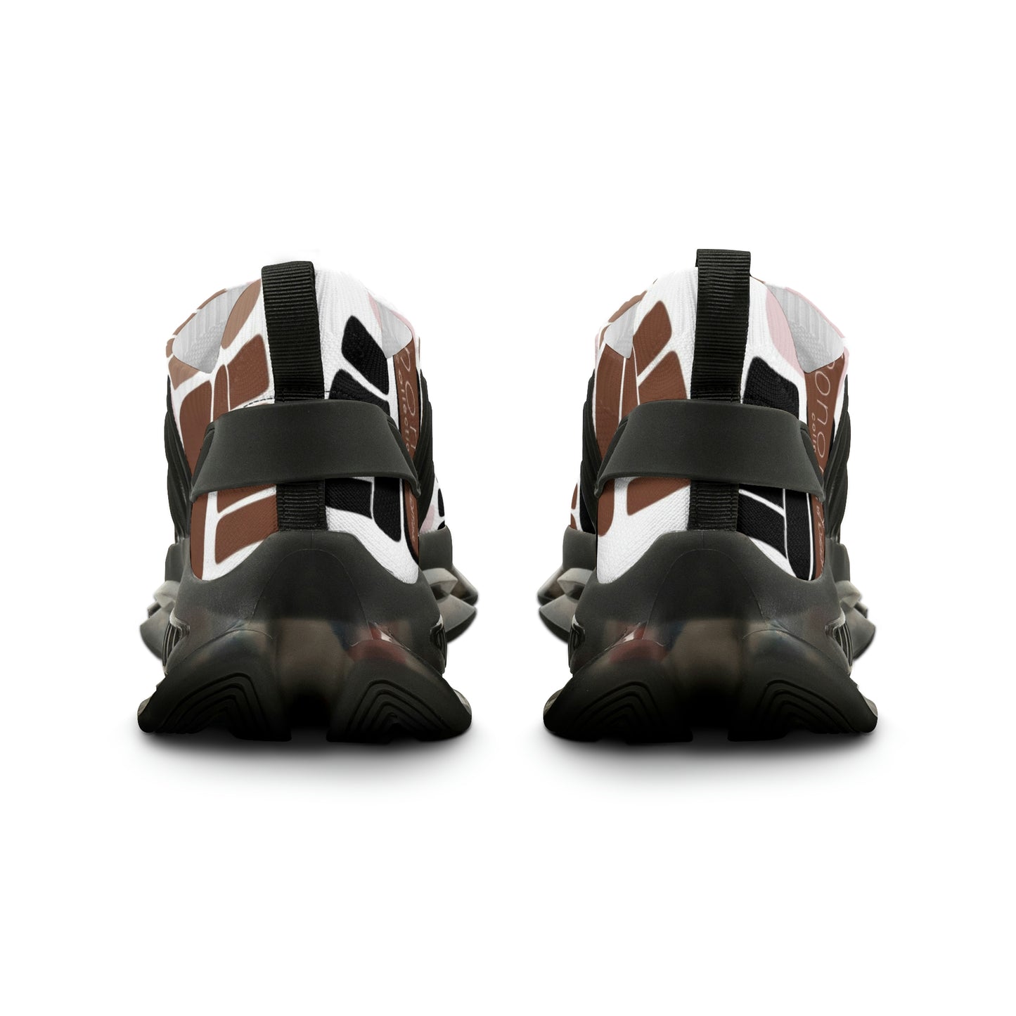 Men's Brown Fist Mesh Sneakers