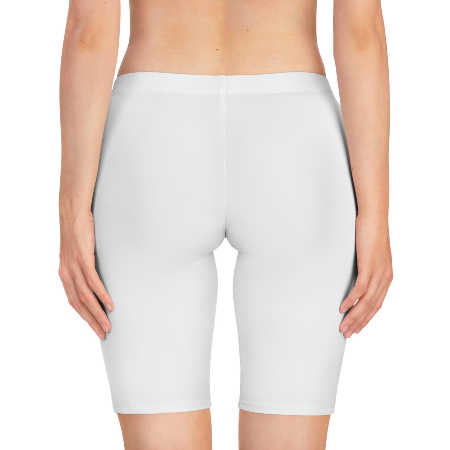 Women's Bike Shorts White