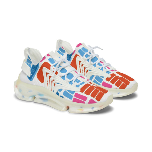 Color Fist Mesh Sneakers