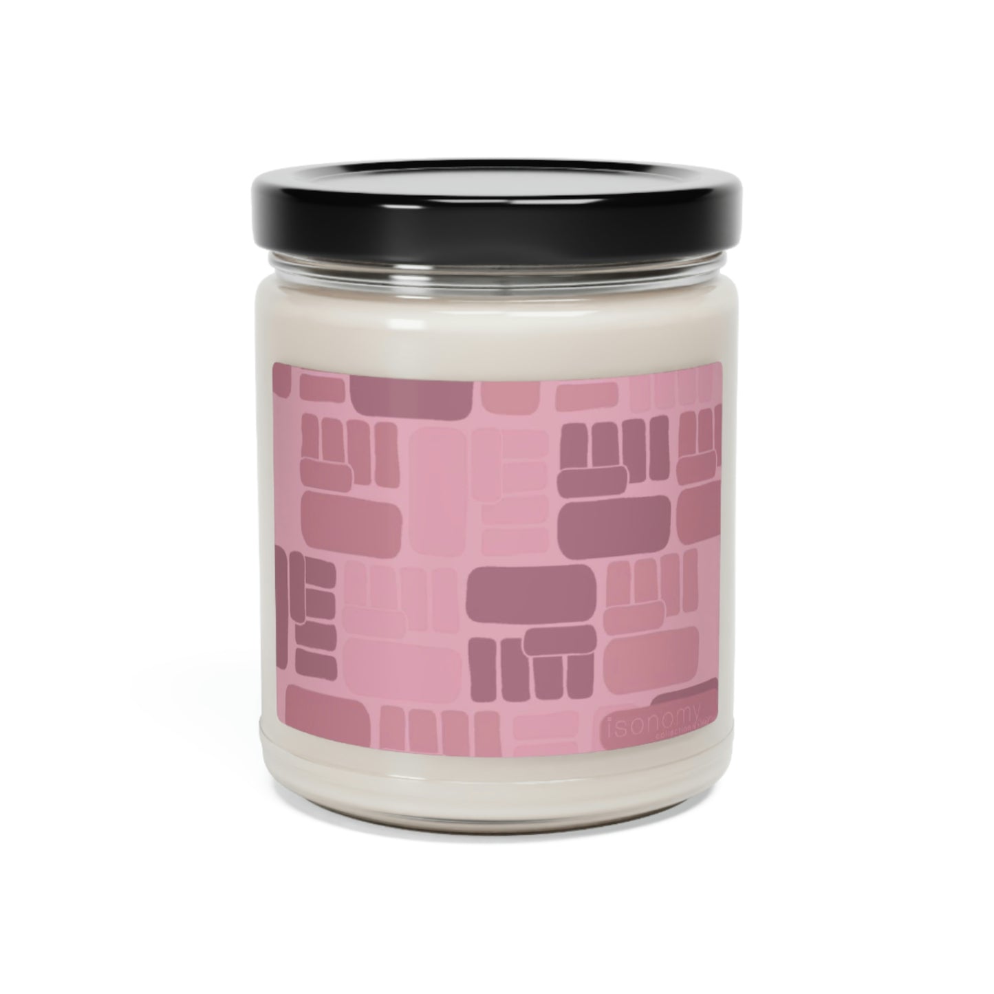 Pink Scented Soy Candle, 9oz