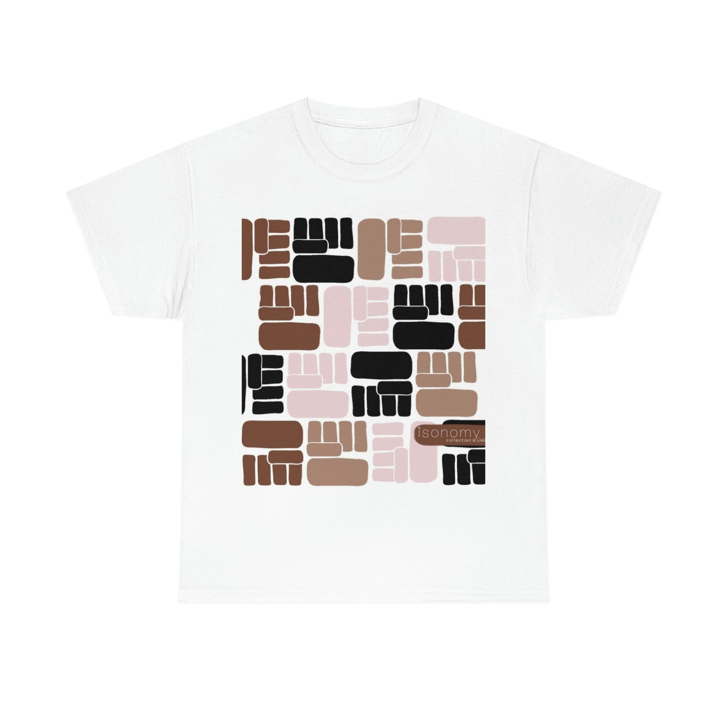 Brown Fist  Heavy Cotton Tee