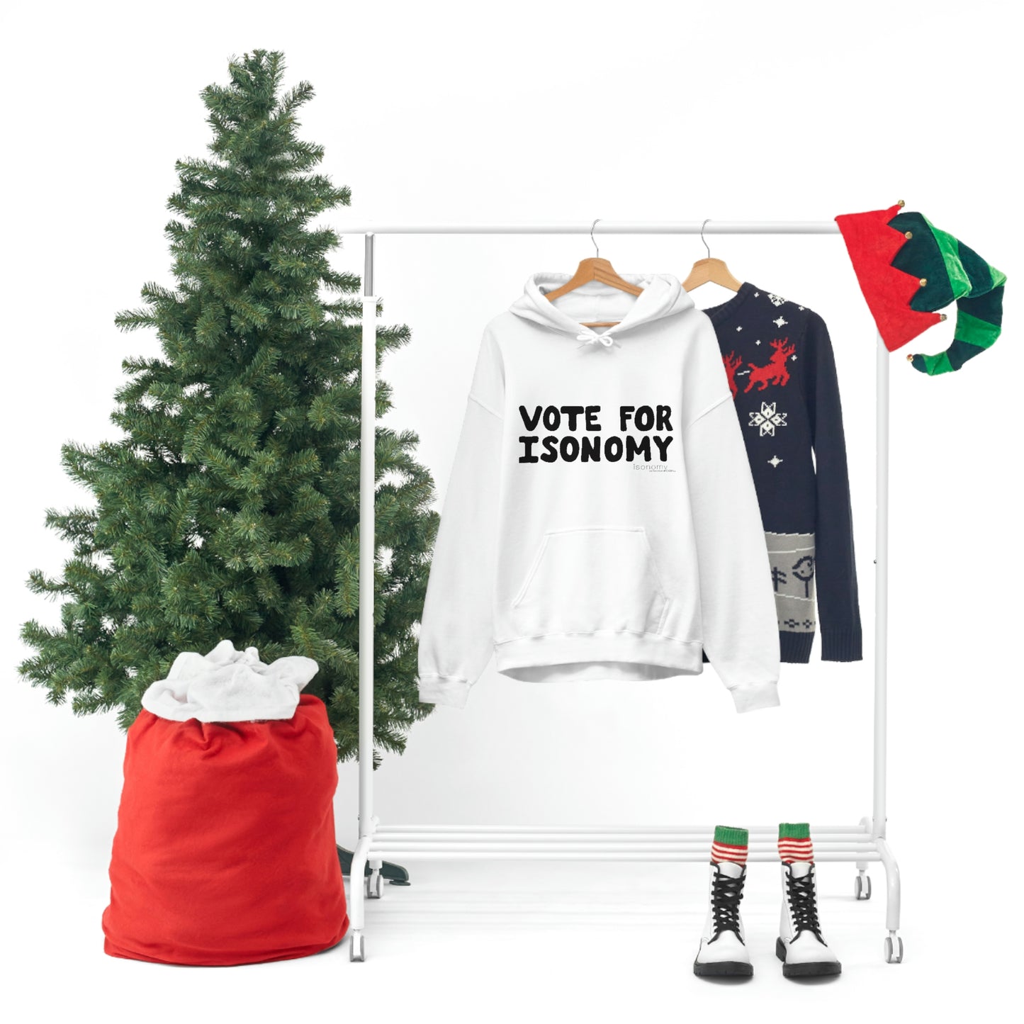 Vote Blk Heavy Blend™ Hooded Sweatshirt