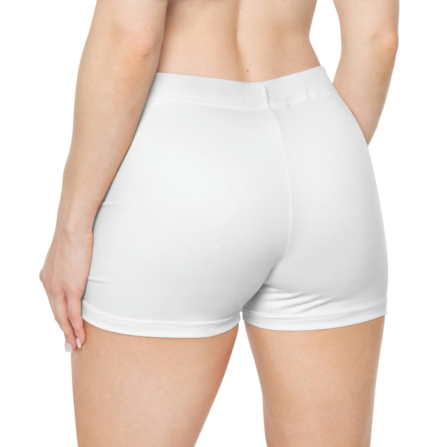 Baddie Shorts White