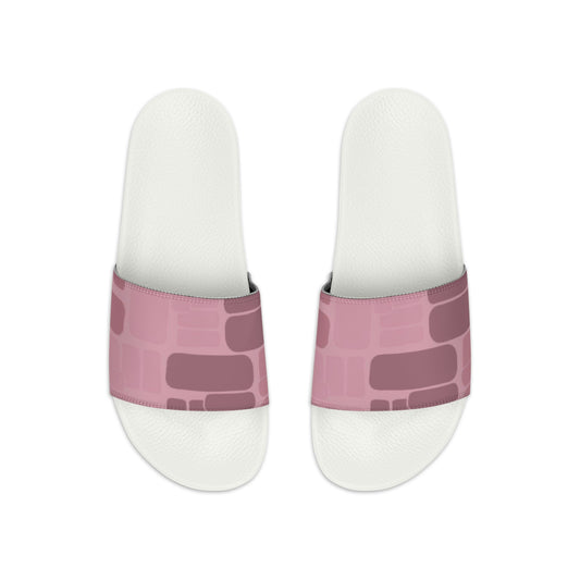 Pink Fist Slide Sandals