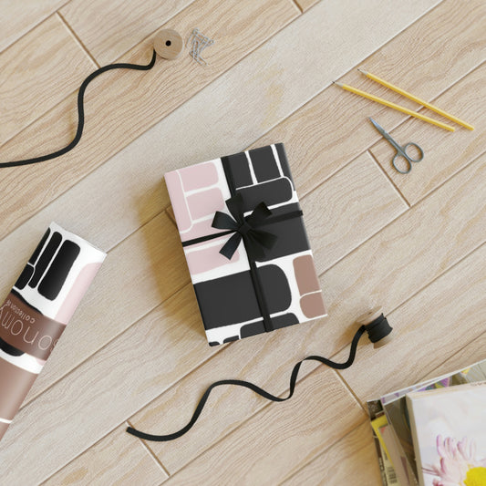 Brown Fist Gift Wrapping Paper Rolls, 1pc