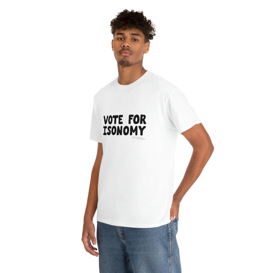 Vote Blk  Heavy Cotton Tee