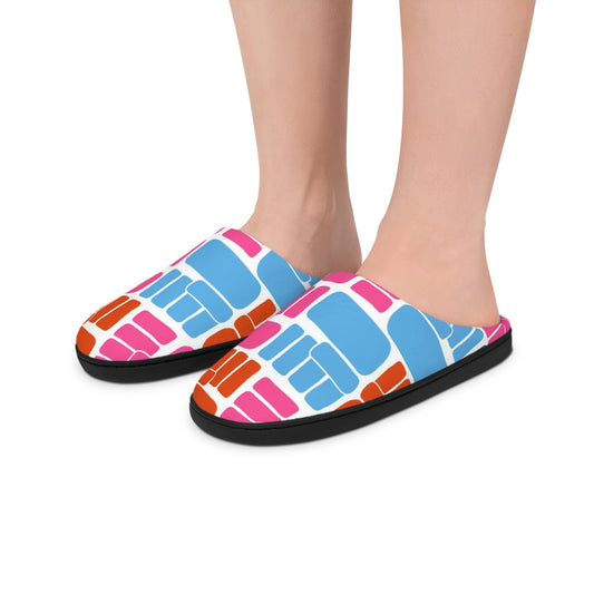 Color Fist Indoor Slippers
