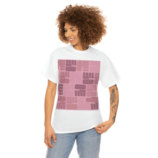 Pink Fist Heavy Cotton Tee