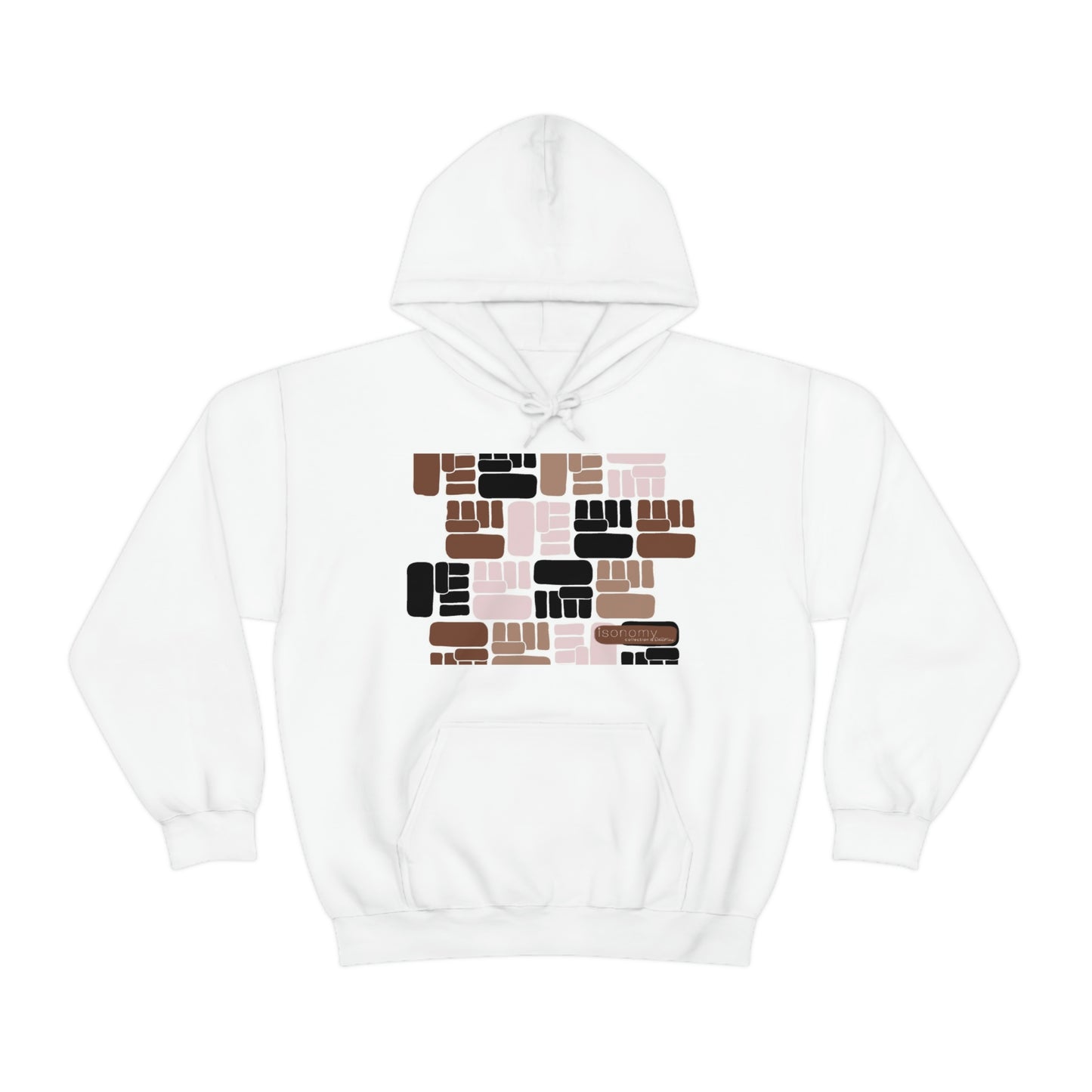 Brown Fist Heavy Blend™ Hooded Sweatshirt