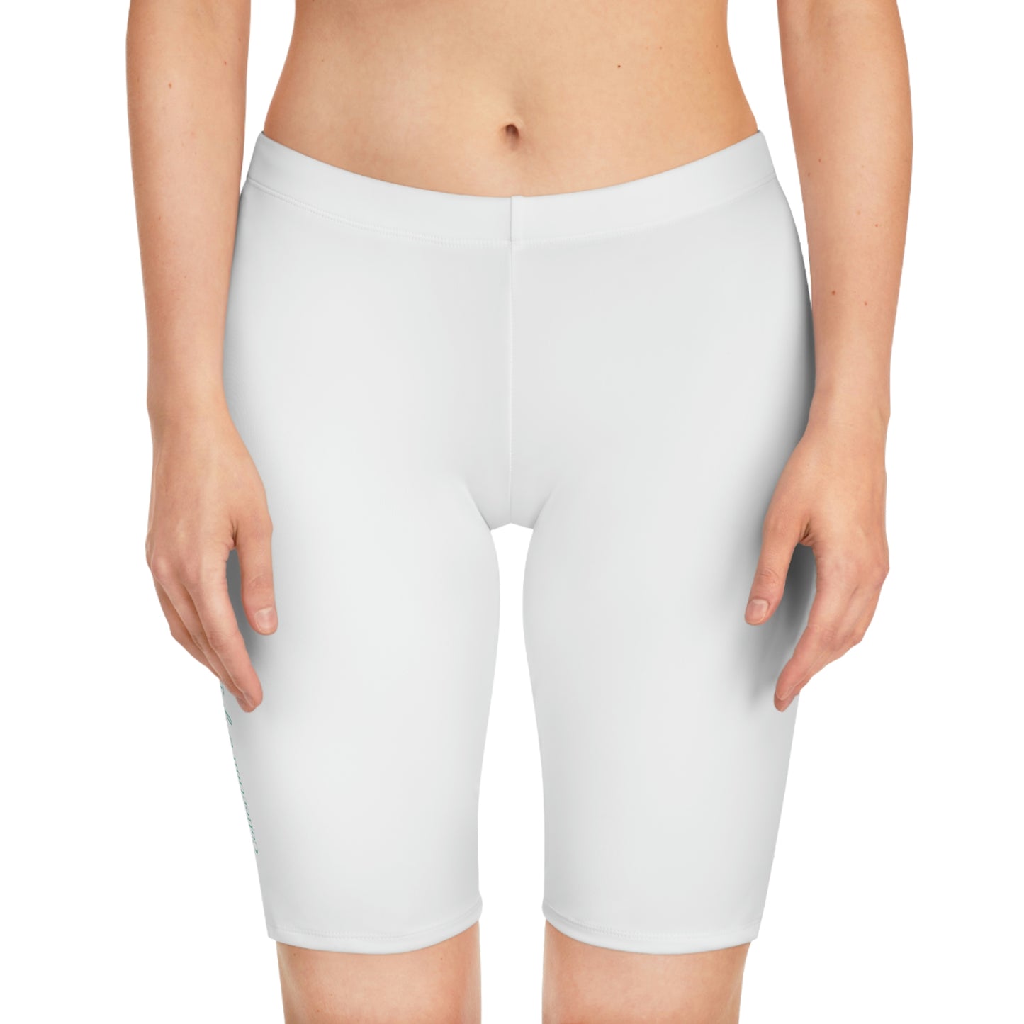 Women's Bike Shorts White
