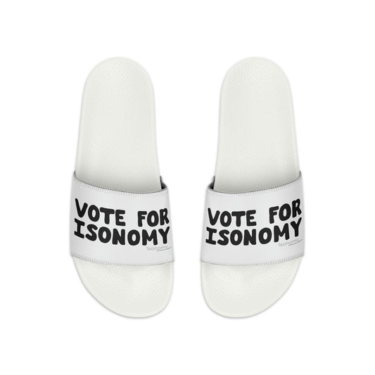 Men's Vote Blk Slide Sandals