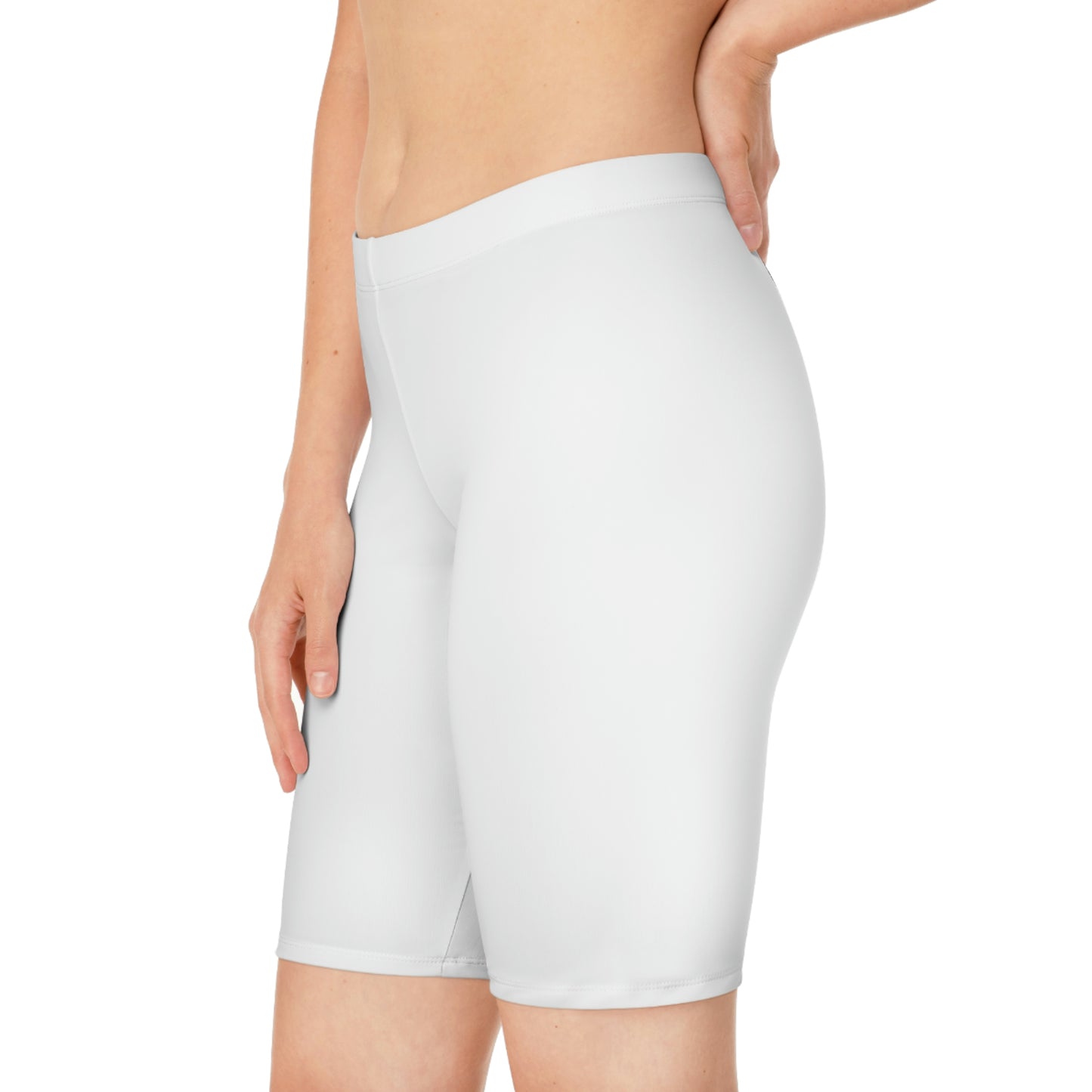 Women's Bike Shorts White