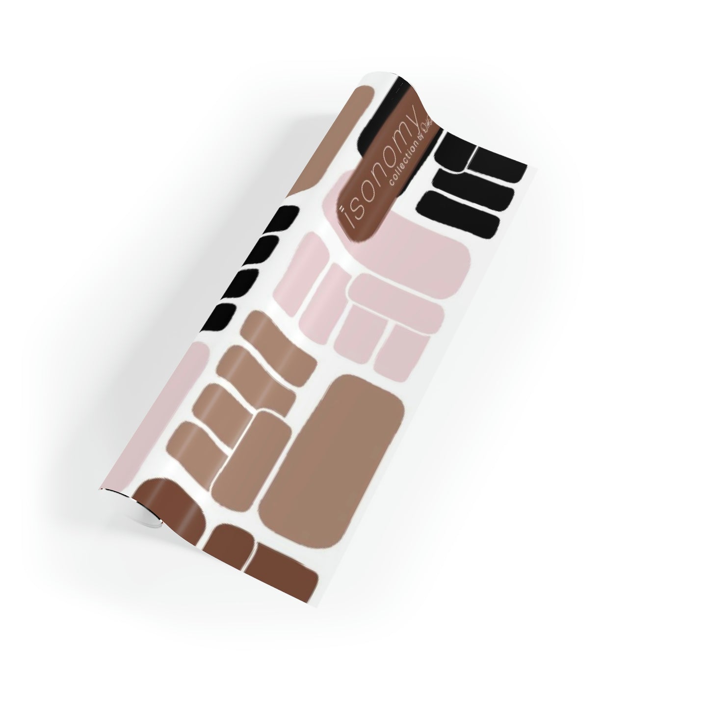 Brown Fist Gift Wrapping Paper Rolls, 1pc