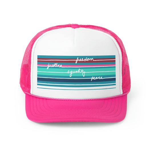 Pink Equality Trucker Cap